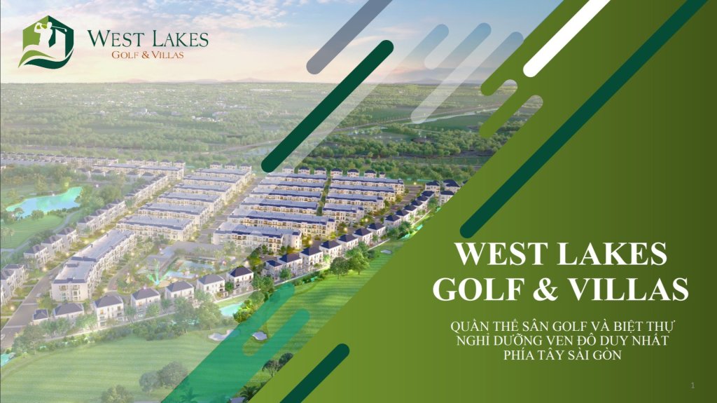 Tiến độ West Lake golf & Villas 11/2021